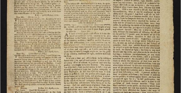 Revolutionary War Newspaper Template the American Revolution An Everyday Life Perspective