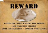 Reward Posters Template Four Free Wanted Poster Templates to Download for