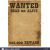 Reward Posters Template Wanted Poster Template with Bounty Reward Stock Photo