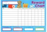 Reward Sheet Template Reward Chart Template Kiddo Shelter