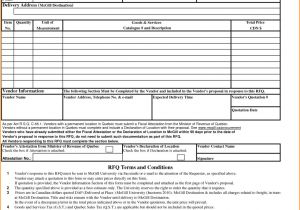 Rfq form Template 5 Rfq Request for Quote format Sumayyalee