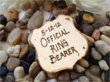 Ring Bearer Thank You Card Wording Gift for Ring Bearer Police Style Badge Official Ring Bearer