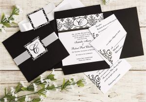 Ring Ceremony Invitation Blank Card Amazon De Einzel Bordure Invite Wht 100 Ct Simplicity