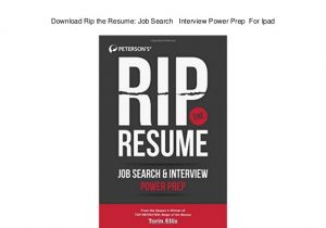 Rip the Resume Job Search &amp; Interview Powerprep Download Rip the Resume Job Search Interview Power Prep