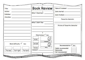 Roald Dahl Book Review Template 10 Book Review Templates Pdf Word Sample Templates