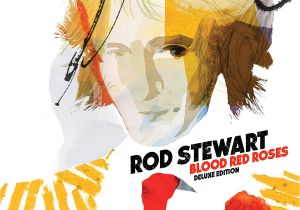 Rod Stewart Happy Birthday Card Blood Red Roses