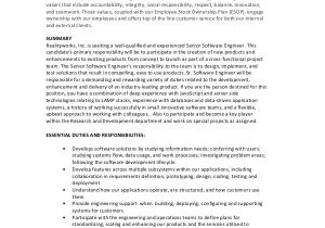 Roles and Responsibilities Of software Engineer Resume 11 software Engineer Job Description Templates Pdf Doc