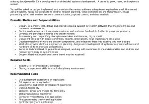 Roles and Responsibilities Of software Engineer Resume Sample software Engineer Job Description 8 Examples In Pdf