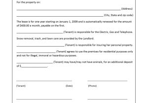 Rolling Contract Tenancy Agreement Template Lease Agreement Template