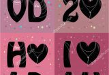Romantic Eid Card for Lover Four Festive Romantic Retro Cards Black Abbreviations Pearl