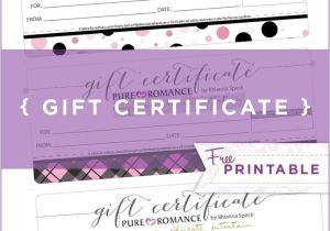 Romantic Gift Certificate Template 216 Best Pure Romance Aim for the Moon Images On
