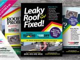 Roofing Flyer Templates Roofing Contractor Flyer Bundle Flyer Templates
