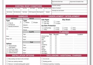 Roofing Proposal Template Free Printable Roofing Estimate Sheet Roofing forms