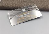 Rose Gold Business Card Holder Us 186 06 15 Off Personalized Stainless Steel Silver Wallet Card Laser Engraved Business Card Personalized Message Card Business Cards