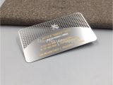 Rose Gold Business Card Holder Us 186 06 15 Off Personalized Stainless Steel Silver Wallet Card Laser Engraved Business Card Personalized Message Card Business Cards