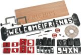 Router Alphabet Templates Router Letter Template Set Lee Valley tools