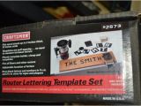 Router Lettering Template Sets Lot 471a Craftsman Router Lettering Template Set