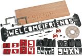 Router Lettering Template Sets Router Letter Template Set Lee Valley tools