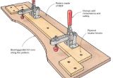 Router Pattern Templates Pattern Routing Jig Finewoodworking