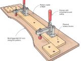 Router Pattern Templates Pattern Routing Jig Finewoodworking