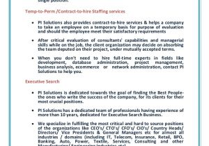 Rpo Agreement Template Global Staffing Rpo Business Proposal