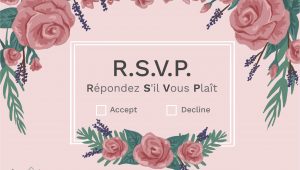 Rsvp Full form In Invitation Card What Does Rsvp Mean On An Invitation