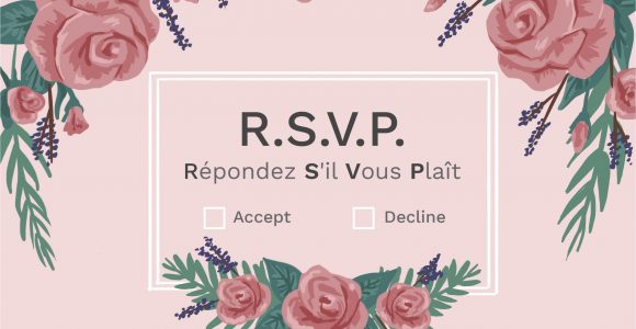Rsvp Full form In Invitation Card What Does Rsvp Mean On An Invitation