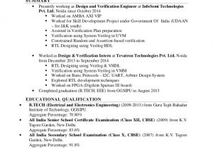 Rtl Design Engineer Resume Arshmeet Kaur Resume Rtl Design and Verification Fpga