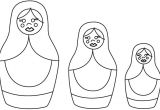 Russian Nesting Dolls Template 78 Best Images About Russian Dolls On Pinterest Applique