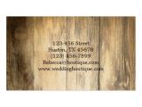 Rustic Business Card Template Free Rustic Woodgrain Western Farmhouse Country Fashion