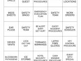 Safety Bingo Template Safety Bingo 2 Bingo Cards to Download Print and Customize