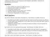 Safety Professional Resume 1 Safety Technician Resume Templates Try them now