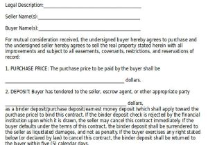 Sale Of House Contract Template Sample Home Sales Contracts 7 Examples In Word Pdf