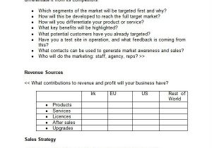 Sales Business Plan Template Free 24 Sales Plan Templates Pdf Rtf Ppt Word Excel