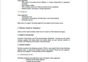 Sales Business Plan Template Free Sales Business Plan Template 10 Free Sample Example