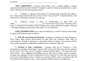 Sales Commision Agreement Template 10 Best Images Of Sample Sales Agreement Business Sales