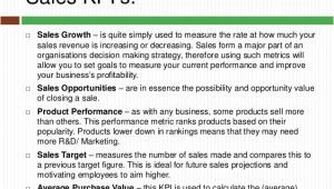 Sales Key Performance Indicators Template Key Performance Indicators You Should Know