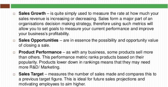 Sales Key Performance Indicators Template Key Performance Indicators You Should Know