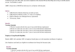 Sales Manager Contract Template Free Sample Sales Employment Agreement 6 Examples In Pdf Word
