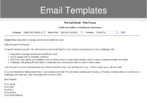 Sales Pitch Email Template Build A Strong Sales Pitch when Selling Insurance