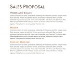 Sales Proposal Template Doc 20 Sample Sales Proposal Templates Pdf Word Psd