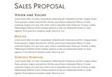 Sales Proposal Template Pdf 20 Sample Sales Proposal Templates Pdf Word Psd