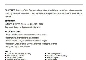 Sales Representative Resume Word format Sales Resume Template 24 Free Word Pdf Documents
