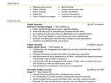 Sales Resume Sample Best Sales Freight associate Resume Example From