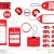 Sales Tags Template Template Sale Red Tag Symbol Stock Vector Illustration
