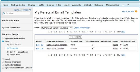 Salesforce Custom Email Template Hively How Do I Use Hively with Salesforce Com
