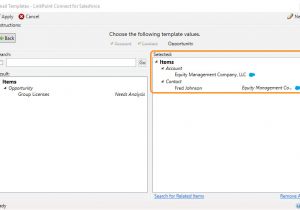 Salesforce Email Template Lookup Field Using Salesforce Email Templates In Outlook Linkpoint360