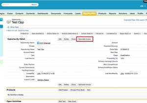 Salesforce Proposal Template Steps to Generate A Custom Quote Invoice Pdf Salesforce