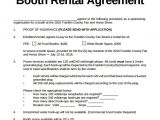 Salon Booth Rental Contract Template Sample Booth Rental Agreement 14 Documents In Pdf Word