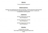 Sample Blank Resume Pdf 46 Blank Resume Templates Doc Pdf Free Premium